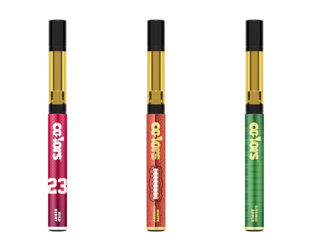 MVP: Co2lors disposable vape pens from Trulieve. (Courtesy Trulieve)